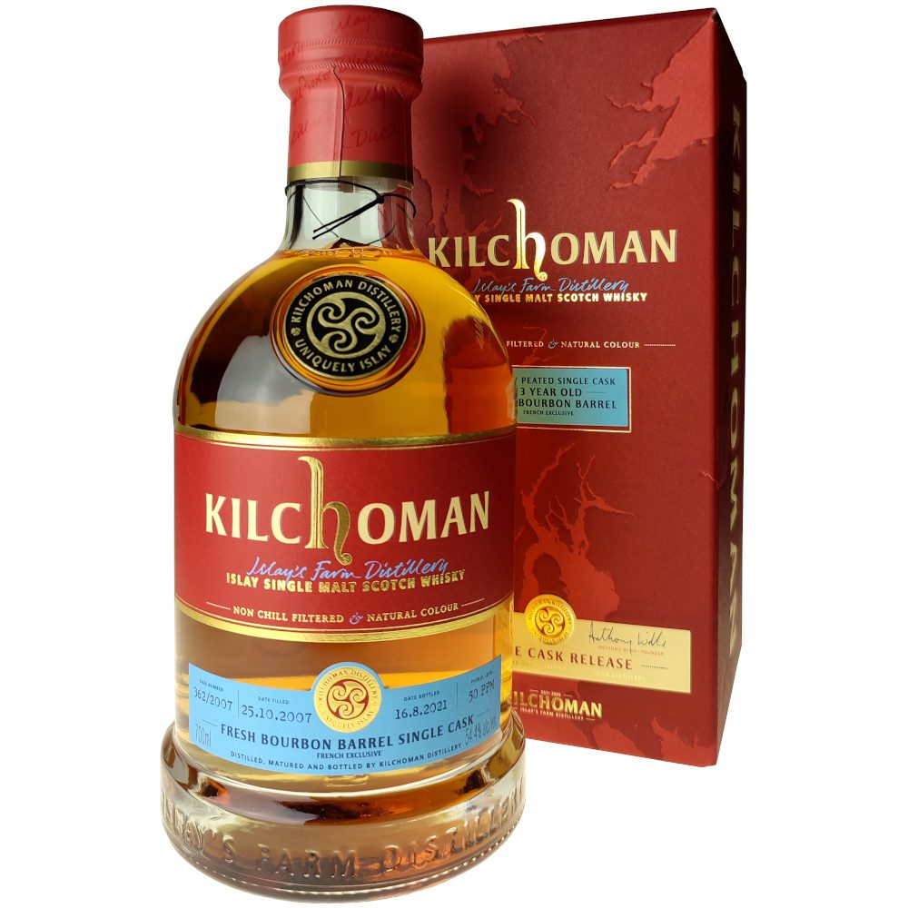 Kilchoman 13 Ans Heavily Peated 2007 Islay Single Malt